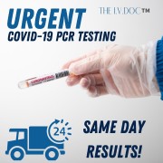 COVID-19 SAME DAY PCR testing available where you are, without the hassle or risk of the waiting room.